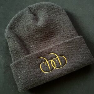 Cherry Drip Double Logo Cuffed Beanie